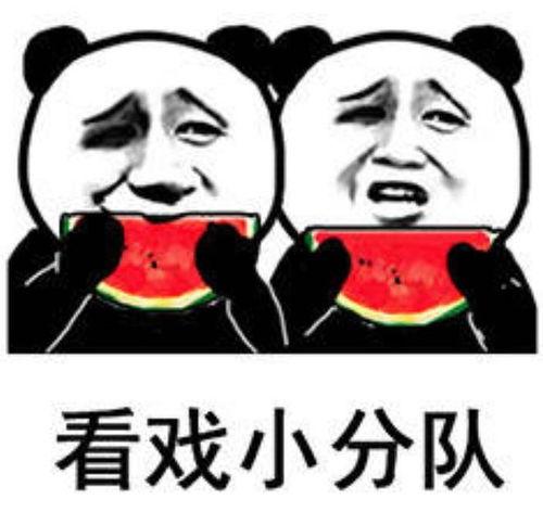 对吃瓜表情包